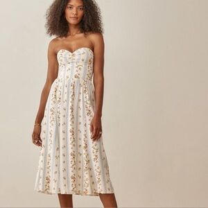 Reformation Aymeline Dress in Surrey Size 8 NWT
